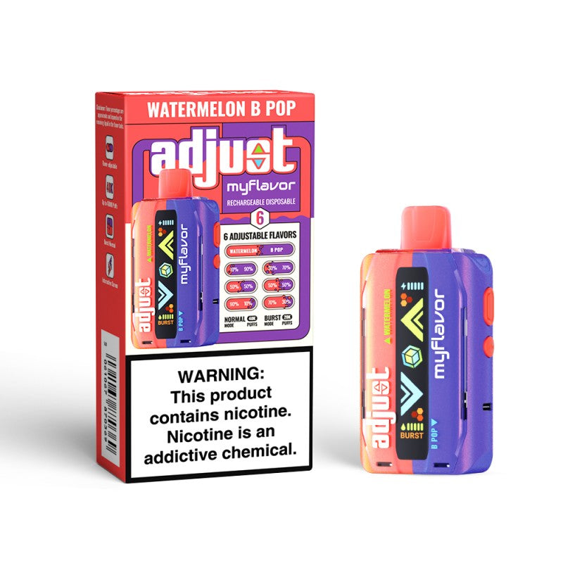 Adjust MyFlavor 40k Vape - Watermelon B Pop