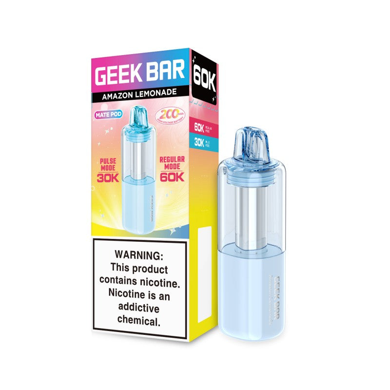 Geek Bar MATE 60k Replacement Pod - Amazon Lemonade