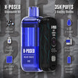 X-Posed 35k Kit - Blue Razz Ice
