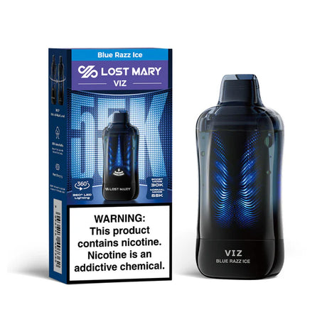 Lost Mary VIZ 55k Disposable Vape - Blue Razz Ice