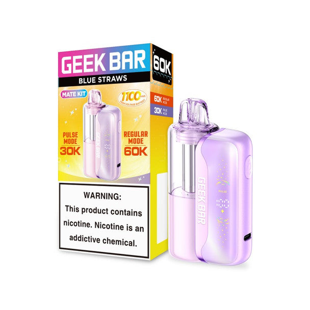GEEK BAR MATE 60k Disposable KIT - Blue Straws