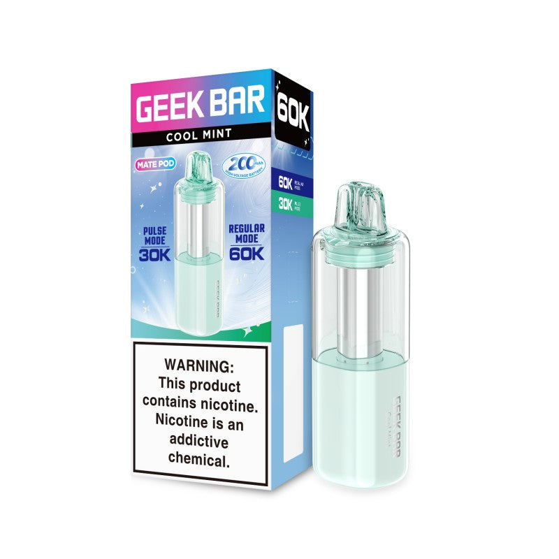Geek Bar MATE 60k Replacement Pod - Cool Mint