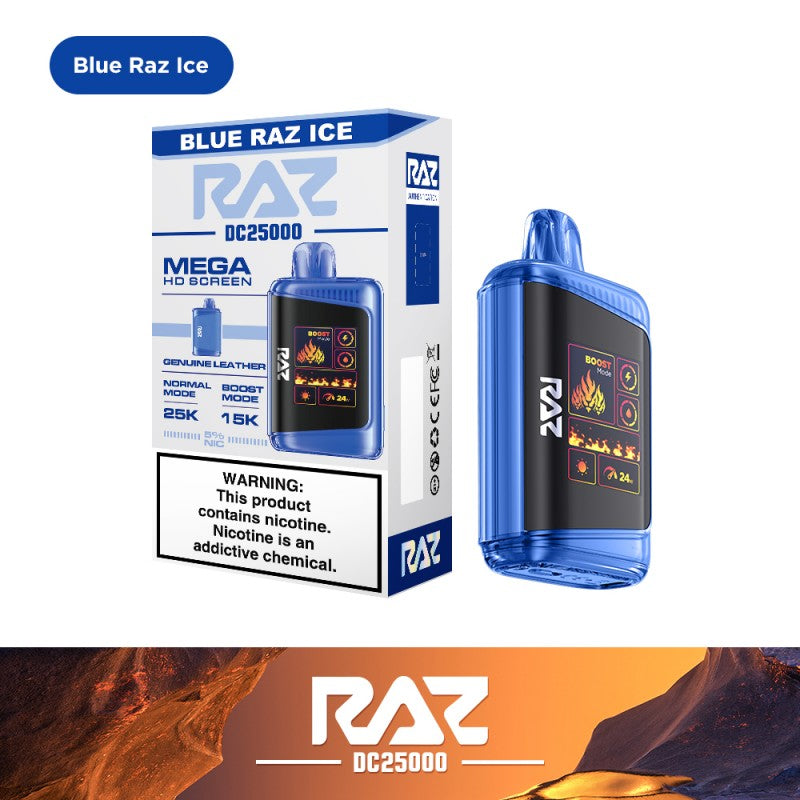 RAZ DC25000 Vape - Blue Raz Ice