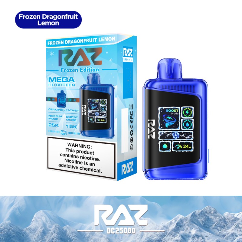 RAZ DC25000 Vape - Frozen Dragonfruit Lemon