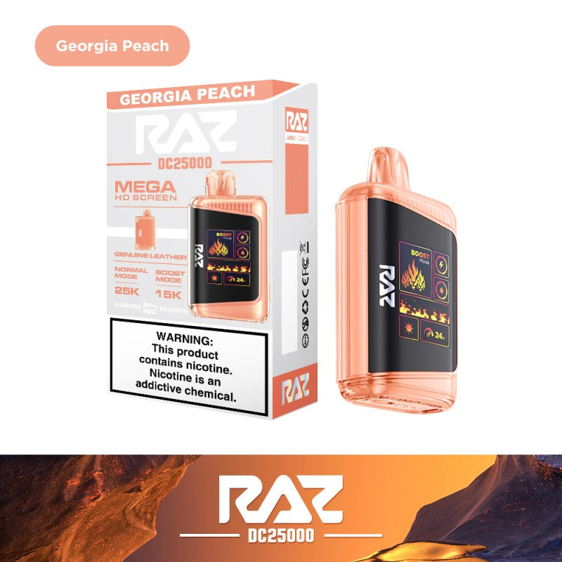 RAZ DC25000 Vape - Georgia Peach