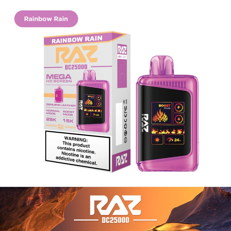 RAZ DC25000 Vape - Rainbow Rain