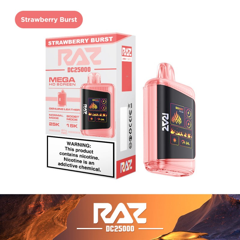 RAZ DC25000 Vape - Strawberry Burst