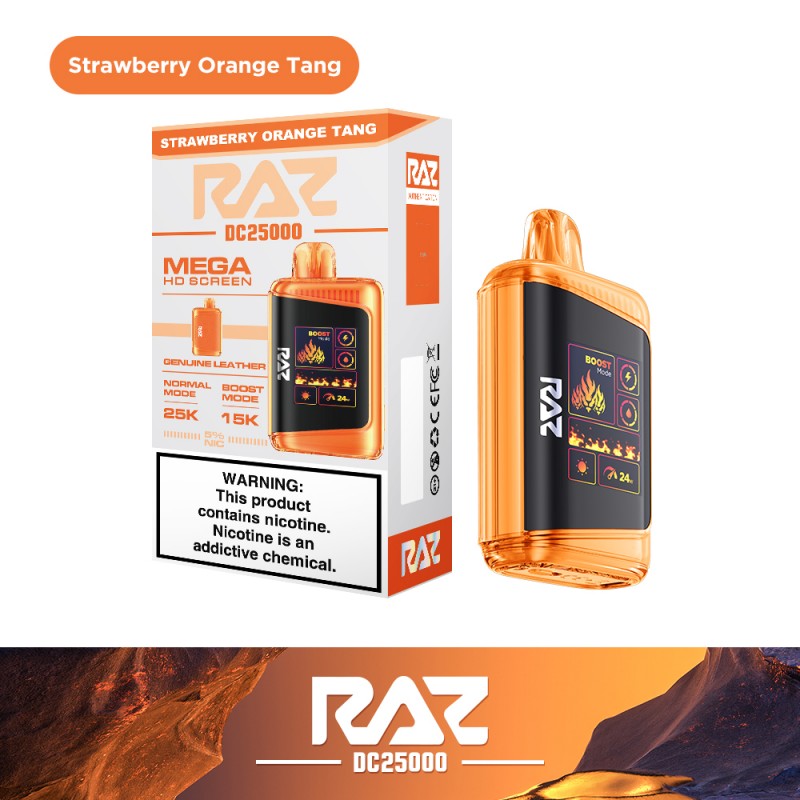 RAZ DC25000 Vape - Strawberry Orange Tang