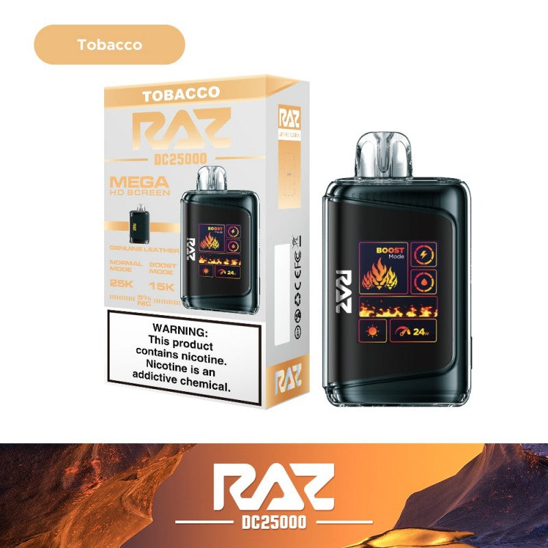 RAZ DC25000 Vape - Tobacco