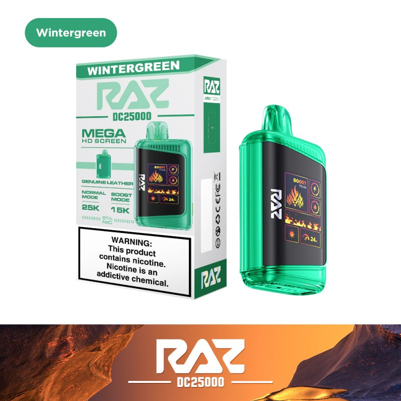 RAZ DC25000 Vape - Wintergreen