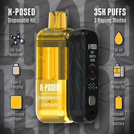 X-Posed 35k Kit - Dragonfruit Lemonade
