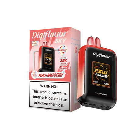 Digi Flavor 25k Disposable - Peach Raspberry