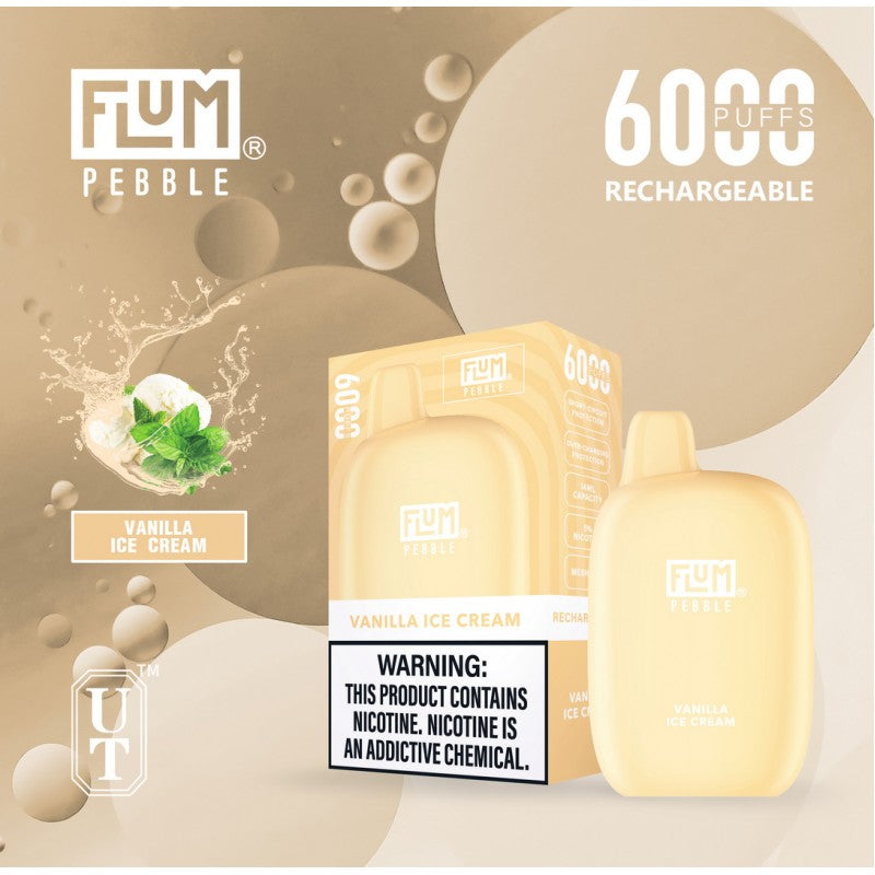 Flum Pebble 6000 Puff Disposable 5% | TenDollarDistro