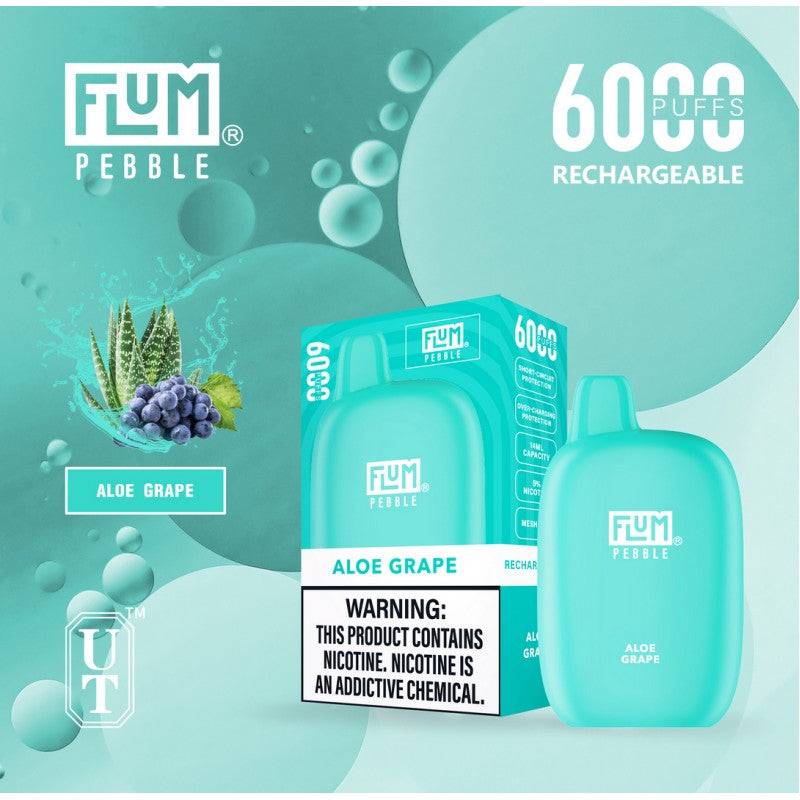 Flum Pebble 6000 Puff Disposable 5% | TenDollarDistro
