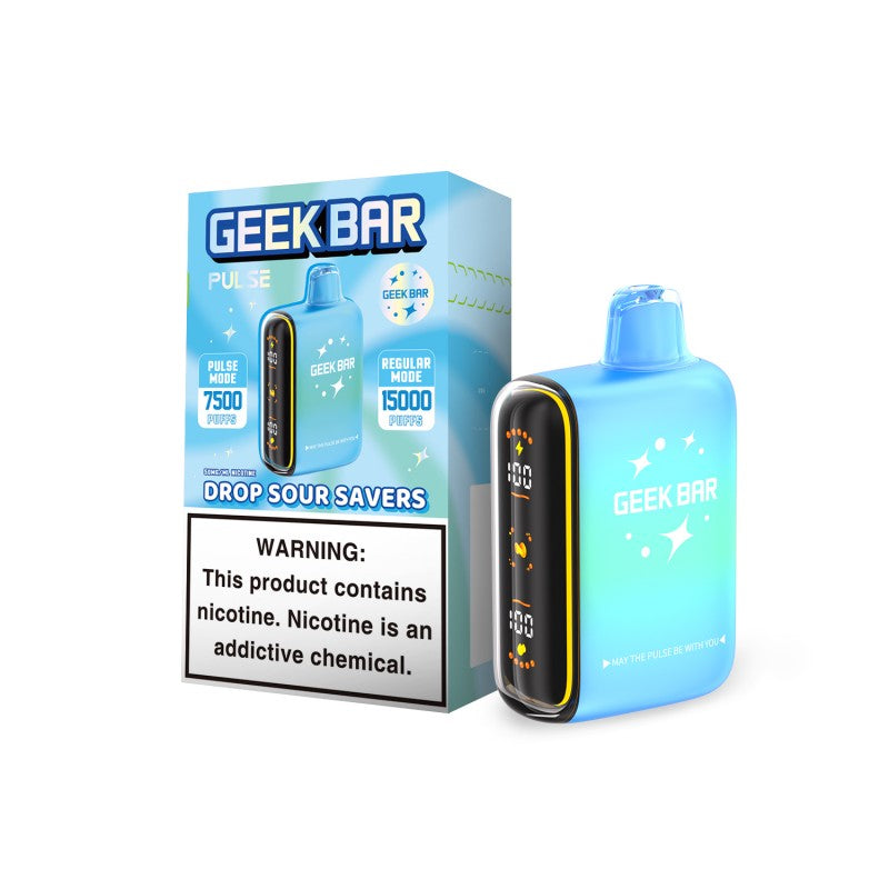 Geek Bar Pulse Disposable Vape - Drop Sour Savers