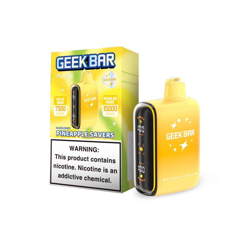 Geek Bar Pulse Disposable Vape - Pineapple Savers