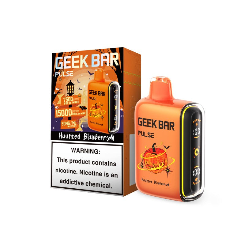 Geek Bar Pulse Disposable Vape - Haunted Blueberry