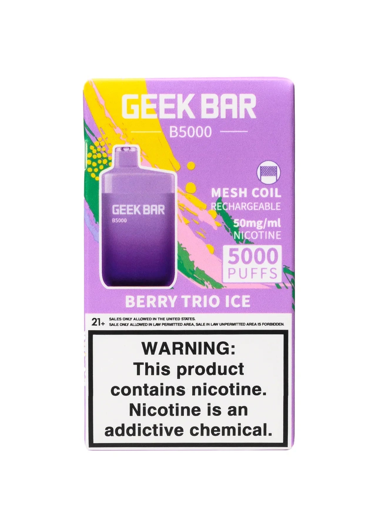 Geek Bar B5000 - Berry Trio Ice