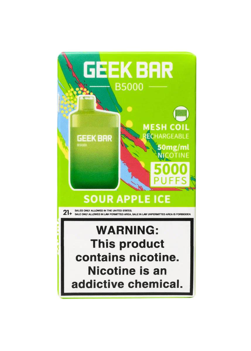 Geek Bar B5000 - Sour Apple Ice