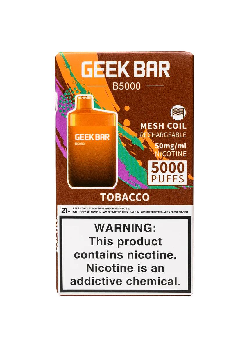 Geek Bar B5000 - Tobacco