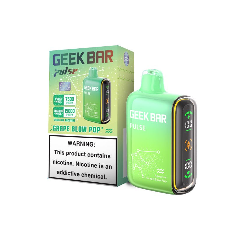 Geek Bar Pulse Disposable Vape - Grape Blow Pop