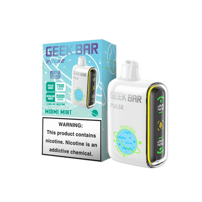 Geek Bar Pulse Disposable Vape - Miami Mint