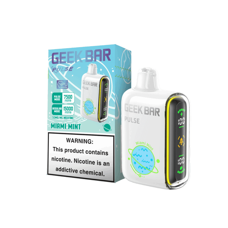 Geek Bar Pulse Disposable Vape - Miami Mint