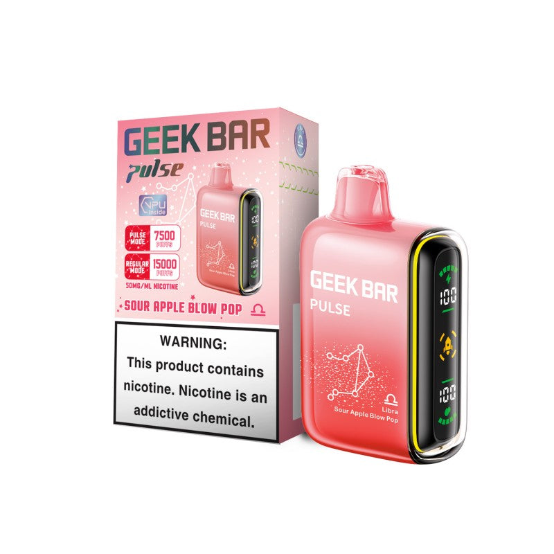 Geek Bar Pulse Disposable Vape - Sour Apple Blow Pop
