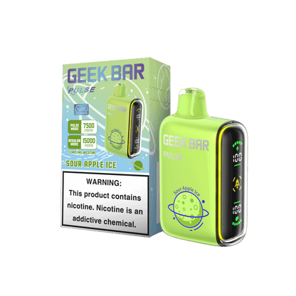 Geek Bar Pulse Disposable Vape - Sour Apple Ice