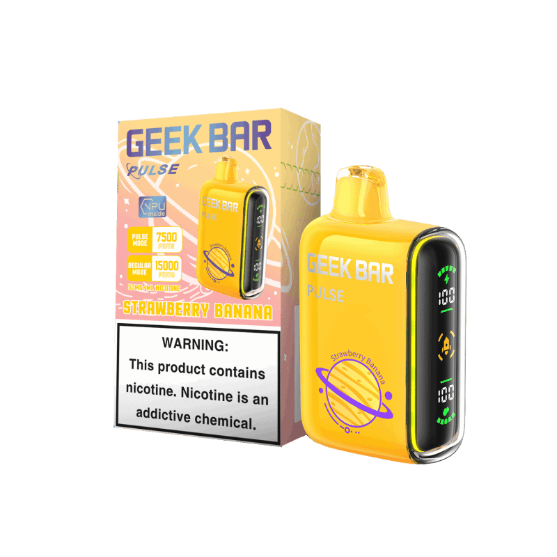Geek Bar Pulse Disposable Vape - Strawberry Banana