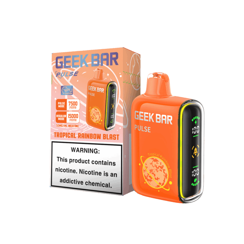 Geek Bar Pulse Disposable Vape - Tropical Rainbow Blast