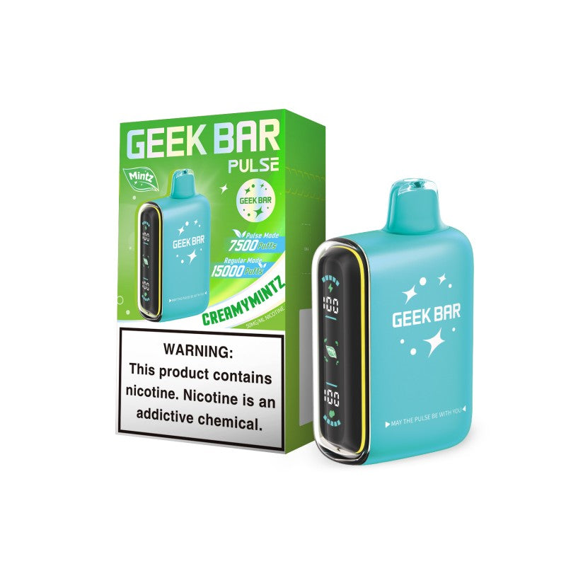 Geek Bar Pulse Disposable Vape - Creamy Mintz