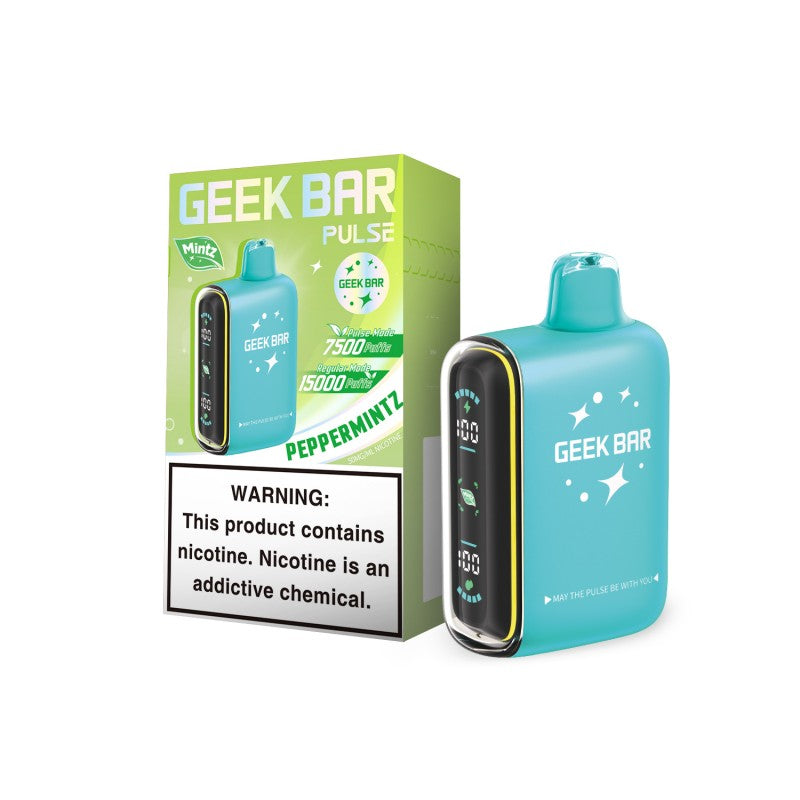 Geek Bar Pulse Disposable Vape - PepperMintz