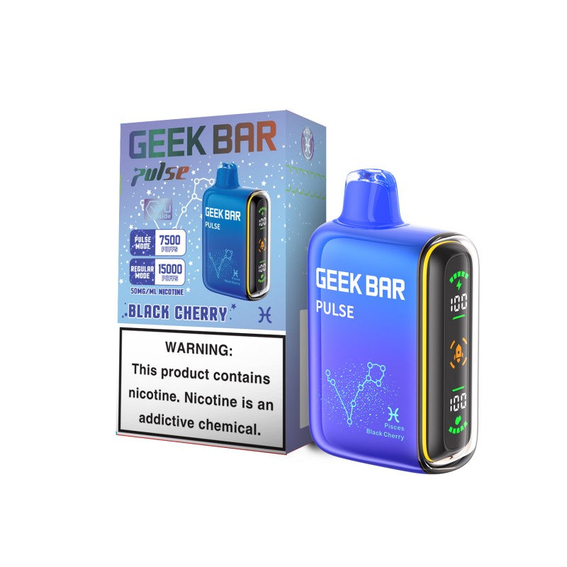 Geek Bar Pulse Disposable Vape - Black Cherry