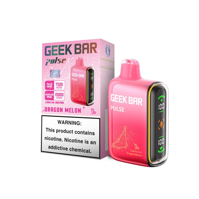 Geek Bar Pulse Disposable Vape - Dragon Melon