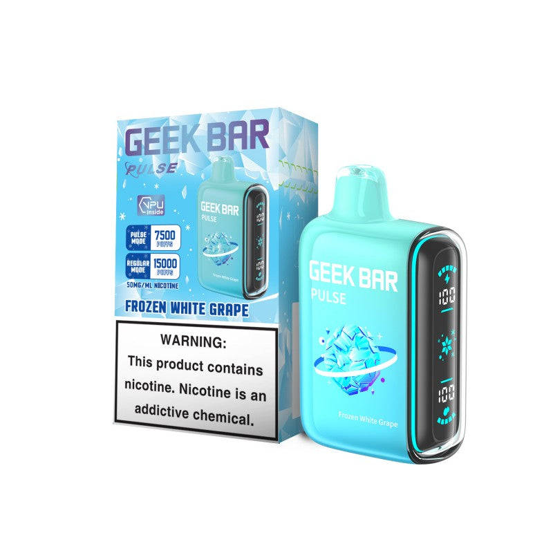 Geek Bar Pulse Disposable Vape - Frozen White Grape