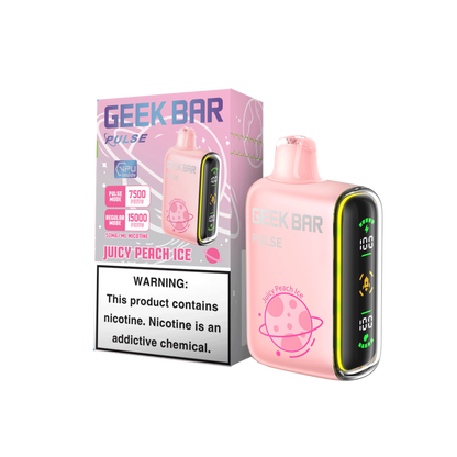 Geek Bar Pulse Disposable Vape - Juicy Peach Ice