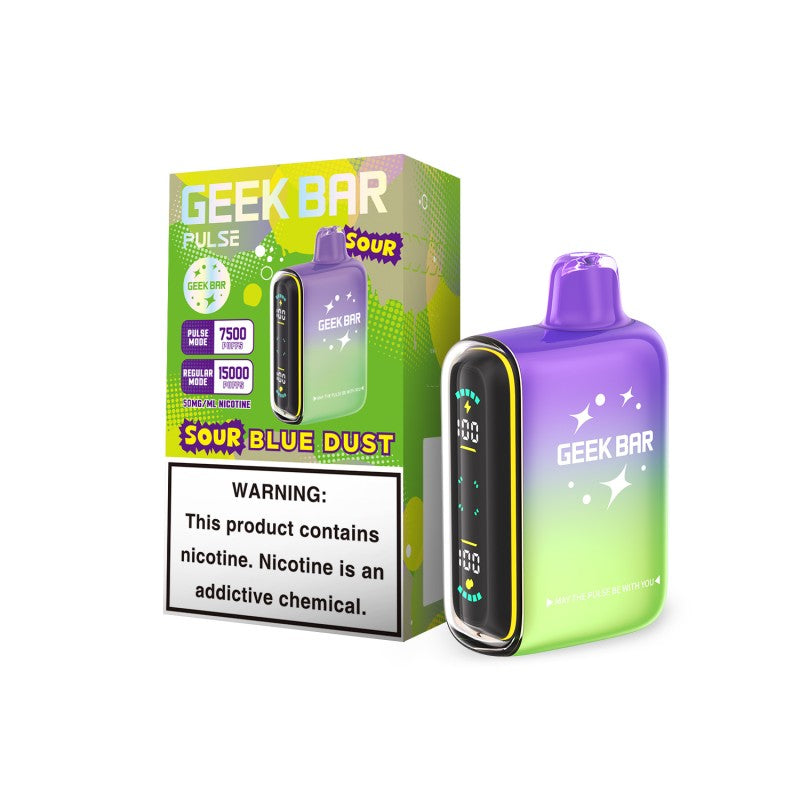 Geek Bar Pulse Disposable Vape - Sour Blue Dust