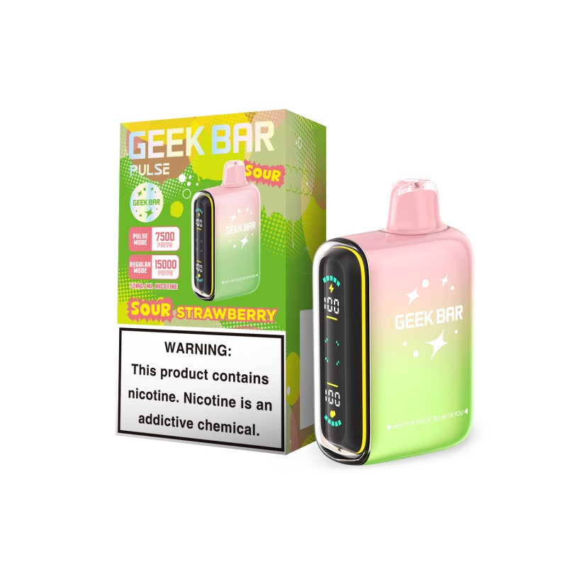 Geek Bar Pulse Disposable Vape - Sour Strawberry