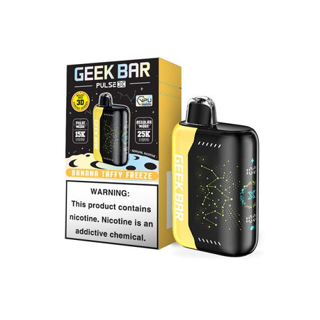 GEEK BAR PULSE X - Banana Taffy Freeze