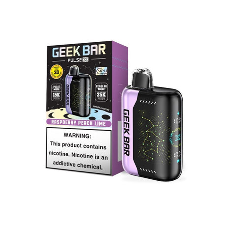 GEEK BAR PULSE X - Raspberry Peach Lime