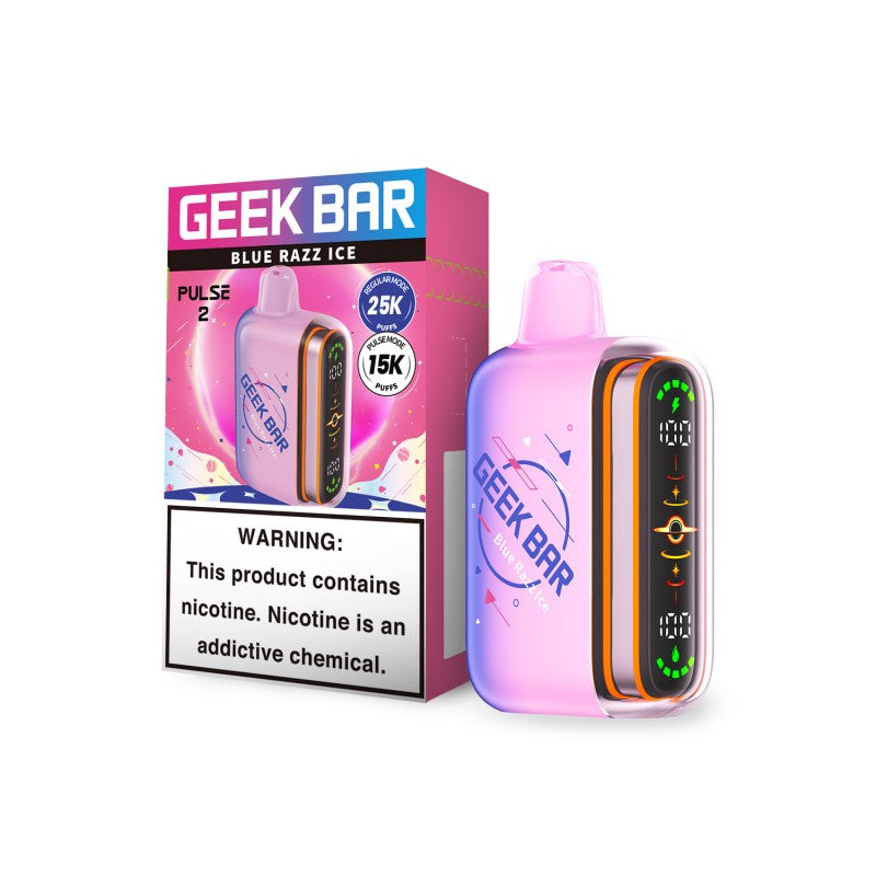 Geek Bar Pulse 2 Disposable - Blue Razz Ice