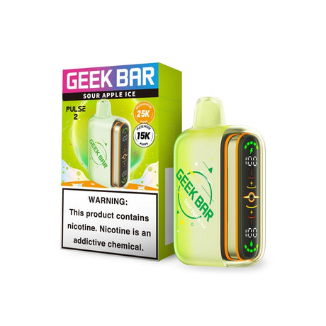 Geek Bar Pulse 2 Disposable - Sour Apple Ice