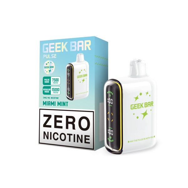 Geek Bar Pulse ZERO Nicotine - Miami Mint