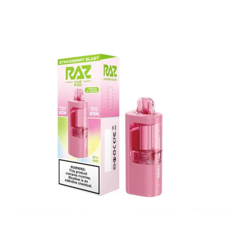 RAZ VUE 50k Replacement Pods - Strawberry Blast