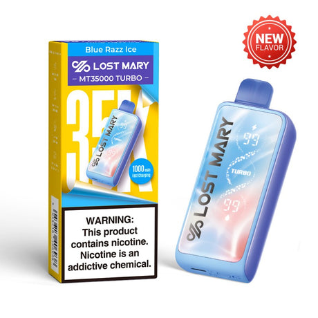 Lost Mary MT35000 Turbo Disposable Vape - Blue Razz Ice