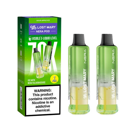 Lost Mary NERA 70k Replacement Pod - Sour Apple Ice