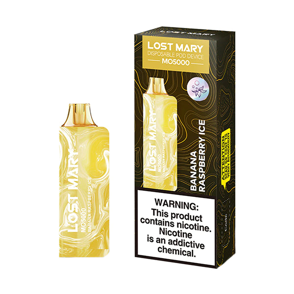 Lost Mary MO5000 - Banana Raspberry Ice