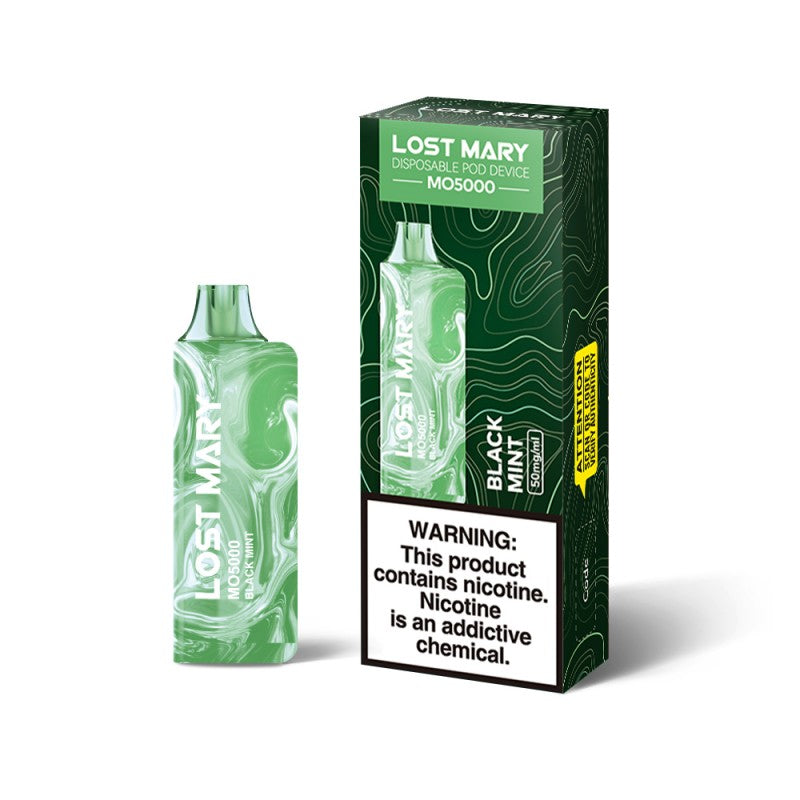 Lost Mary MO5000 - Black Mint