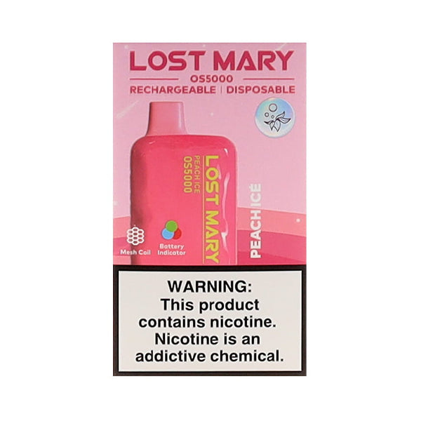 Lost Mary OS5000 - Peach Ice